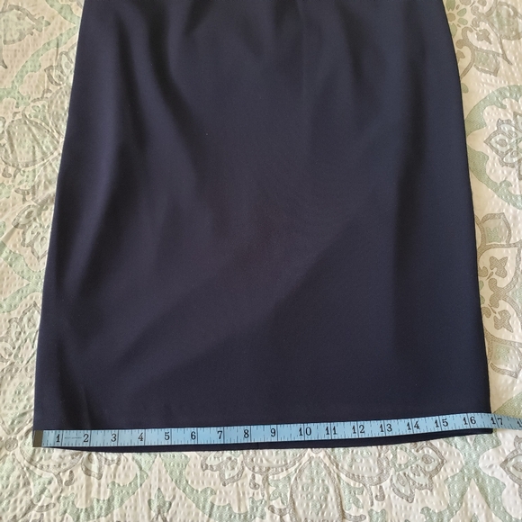 Calvin Klein Navy Blue Sheath Dress NWT SIZE 8 - Picture 15 of 16